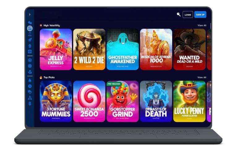Lysti Casino site